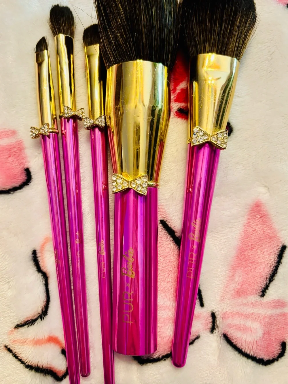 PURXBARBIE brush kit and lippies